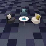 Cut Pile Loop Carpet Tiles Polypropylene Anti Static Nylon Floor Carpet