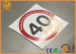 0.5 - 3mm Thickness Aluminium PP Traffic Warning Signs Anti - Oxidant For