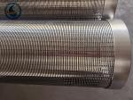 12" Stainless Steel Johnson Wedge Wire Screens For Water Well Application