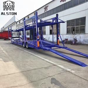 Quality High Deck Car Transporter, Framed Car Carrier Trailer With Low Fuel Consumption wholesale