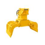 0.8 Cbm Hydraulic Excavator Sorting Grapple For Recycling Demolition