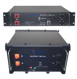 Prosessional Standard LiFePO4 48V 100Ah 4.8kWh Communication Base Station Rack Mount Lithium Battery
