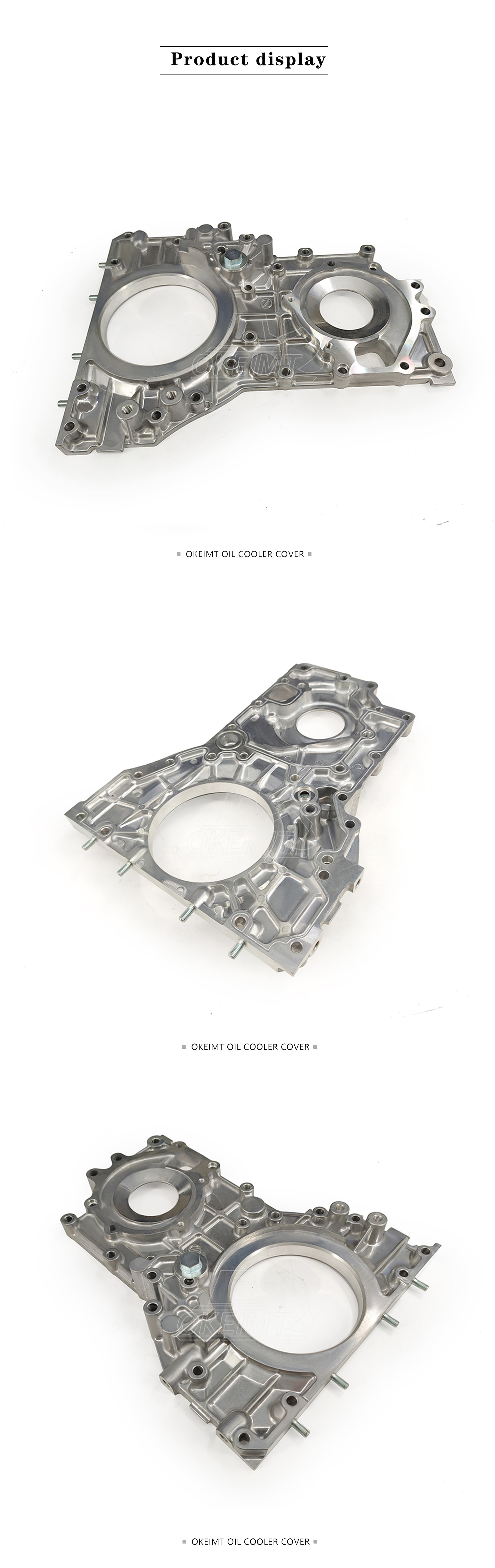 4HK1 6HK1 Engine Timing Gear Cover 1-11321160-1 8-97362767-1