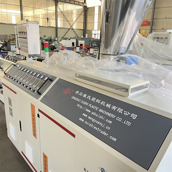 Twin Screw Plastic Extruder Machine , PVC Two Screw Extruder
