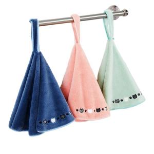 Quality Antibacterial 200gsm Kids Microfiber Towel , Microfiber Round Towel wholesale