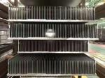 Anodized Aluminum Heat Sink Profiles Alloy Extrusion Perforated 6063-T5