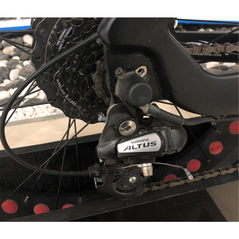26" Wheel Size Full Suspension Carbon Fiber Electric Fat Tire Ebike 7-speed 48V 13Ah