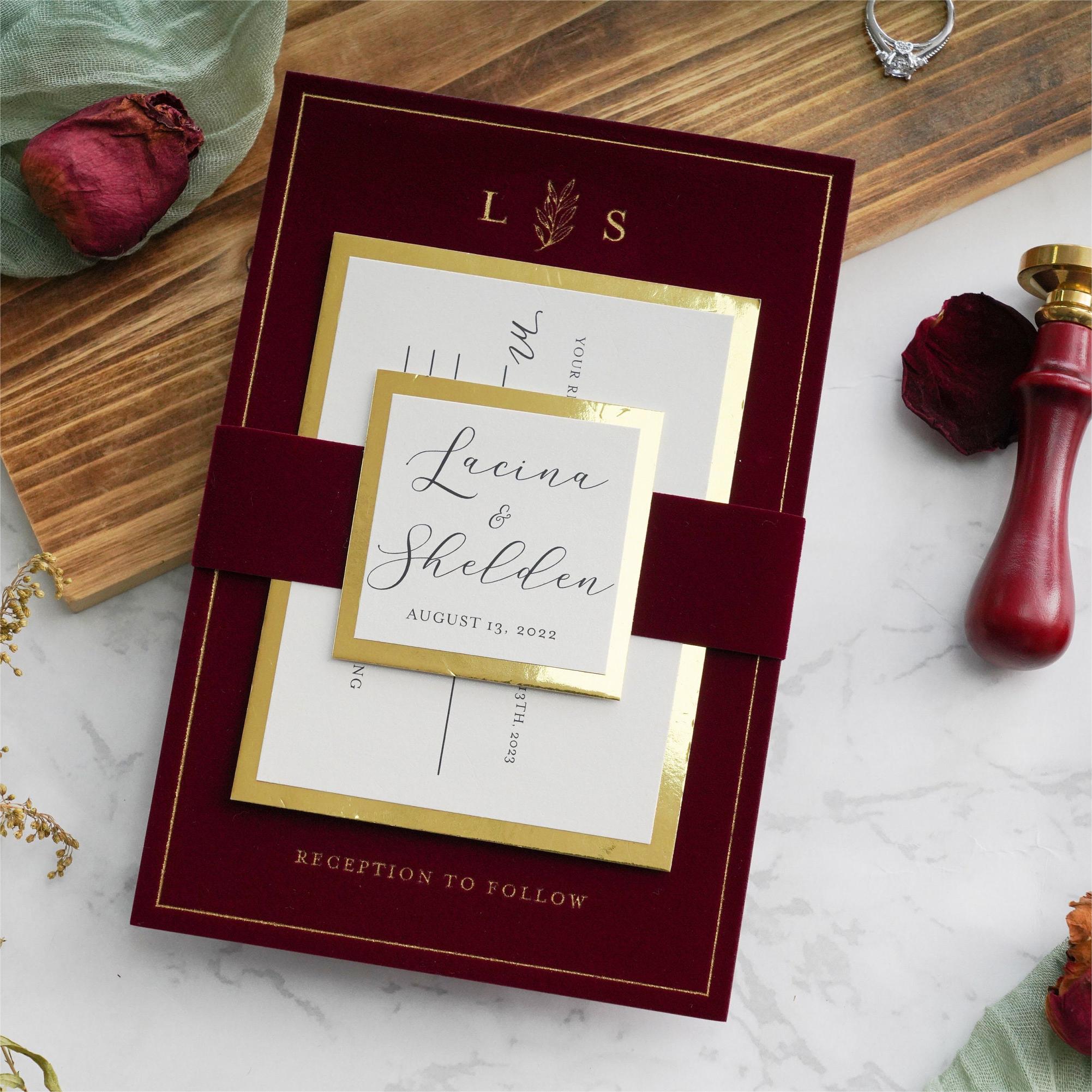 Waterproof Candle Label Printing Cards Velvet Square Cards For Holiday Invitations