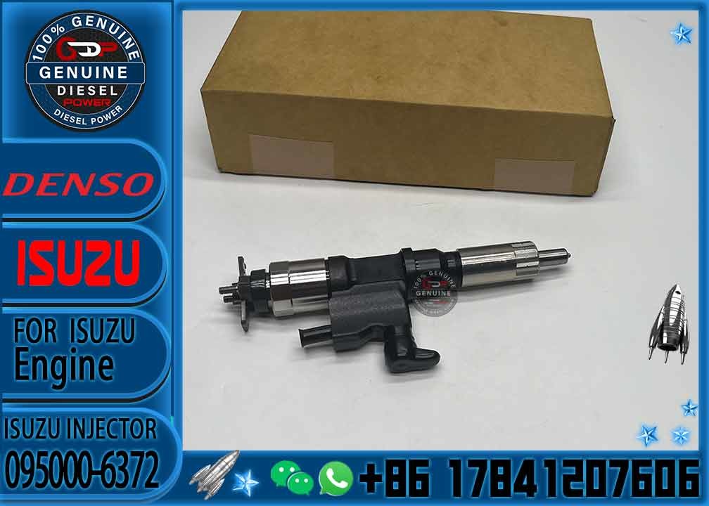 fuel injector 095000-6372 095000-6373 095000 6372 095000 6373 0950006372 0950006373 for ISUZU 4HK1 / 6HK1 Euro IV