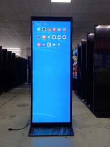 Quality Elegant Floor Standing Digital Signage Display Wifi LCD Screen Totem Kiosk 55 Inch wholesale