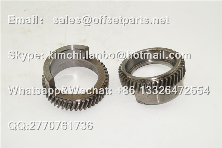 L2.030.430 Gear for CD 74 OD-75mm Steel Offset Press Printing Machine Spare Parts