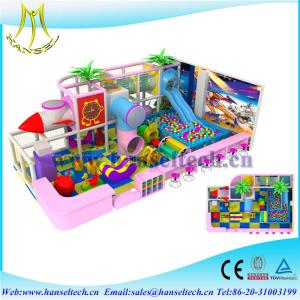 China Hansel amusement park equipment for kids  indoor structures for home on sale