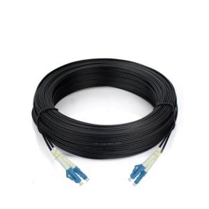 Quality Lightweight Drop Cable Patch Cord LC UPC Duplex Singlemode G657A1 LSZH 3m wholesale