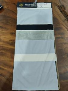 Quality Pure Cotton Elastic Eco-Friendly Skin-Friendly Striped Material Fabric For Casual Wear wholesale