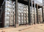 Bolted Assembled Hot Dip Water Tank Galvanised Panels Fire Fighting