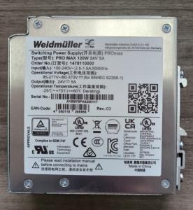 Quality WEIDMULLER 1478110000 PRO MAX 120W 24V 5A Switching Power Supply wholesale