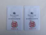 Fashional Employee Cute Retractable Badge Holder With Logo Customized , Pantone