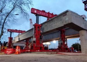 Quality IP54 50t To 1000t Outdoor Hydraulic Gantry Crane For Automobile Plants wholesale