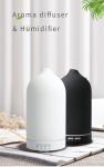HOMEFISH PP Ceramic Aromatherapy Ultrasonic Aroma Humidifier 2.4MHz