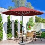 UM-003 Outdoor Sun Rain Garden Beach Patio Umbrella with Customized Materials