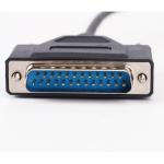 Connector Male To RJ45 Printer 15 Pin D SUB Extension Cable