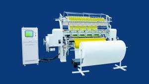 Quality Multicolor Duvet Quilting Machine 64 Inch Adjustable Roller Active Feeding System wholesale