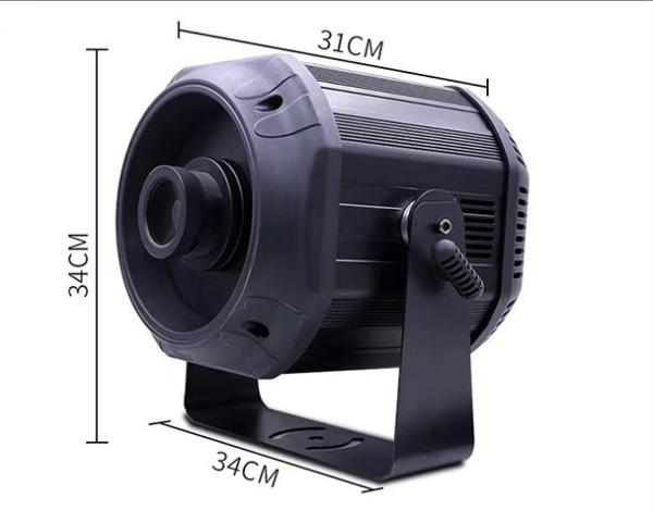 200w Waterproof Outdoor Waterwave Gobo Projector for Landscape Advertising in