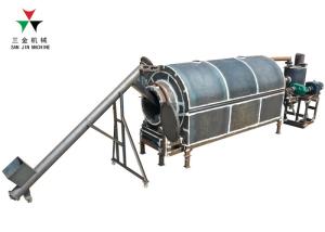 Quality 800kg/H 11kw Sawdust Charcoal Carbonization Machine wholesale