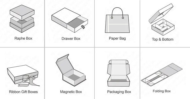 FSC Eyeshadow Packaging Boxes Cosmetic Packing Box With Mirror