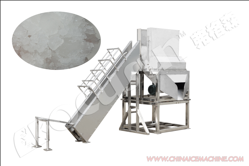Heavy-Duty Stainless Steel Tube/Block Ice Crusher Machine with 650mL Container Volume