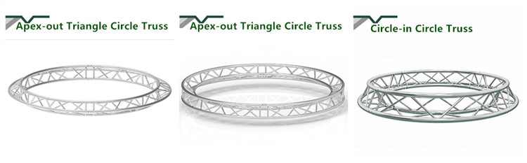 Wedding Display Booth Aluminum Round Truss 6082-T6 Easy to Assemble
