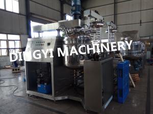 Quality Fat Emulsion Vacuum Mixer Cosmetic Manufacturing Equipment Steam Heating wholesale