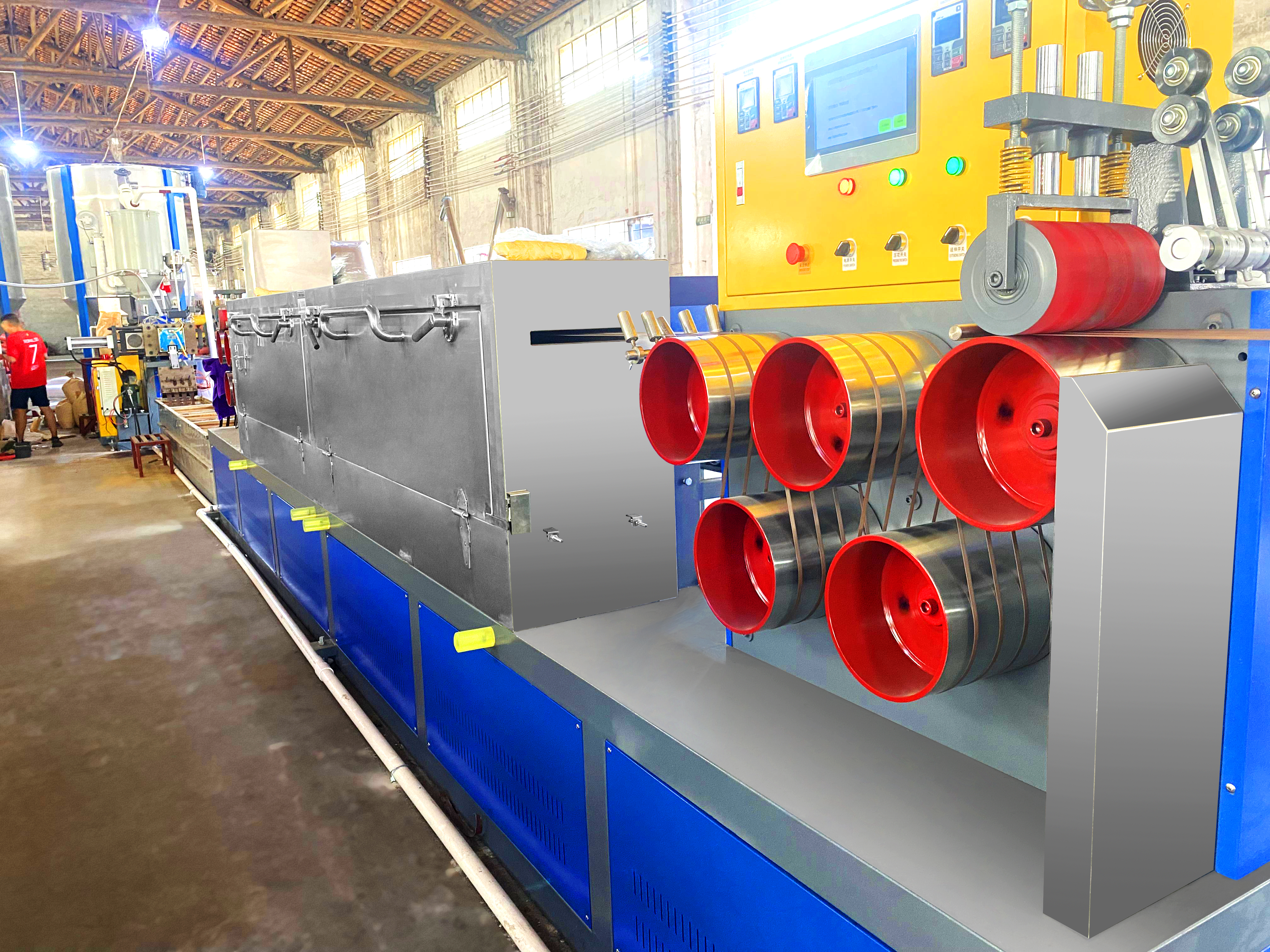 5-19mm PP Packing Strap Making Machine Twin Screw PP Strap Extruder