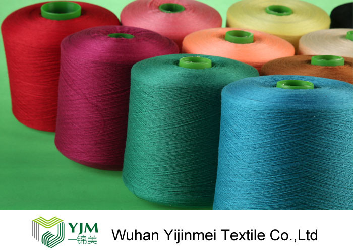 40/2 40/3 42/2 High Strength Polyester Dyed Yarn 100% Bright Virgin For Sewing Thread