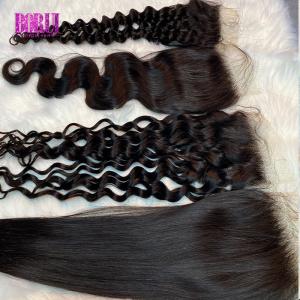 Quality Deep Wave 13x4 HD Lace Frontal Wig 100% Brazilian Human Hair Closure wholesale