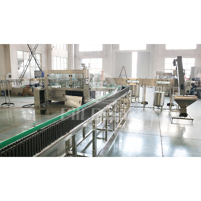 6000BPH CIP Filling Machine CIP Cleaning Machine Scraping Belt Lifting Cap Elevator