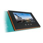 Advertising Promotion Video Brochure Card 7 Inch Lcd Video Book Four Color