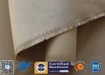 1150g 1.2mm Brown Silica Fabric 800℃ Kiln Heat Insulation Fiberglass Cloth