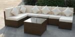 7pcs home patio sofa furniture
