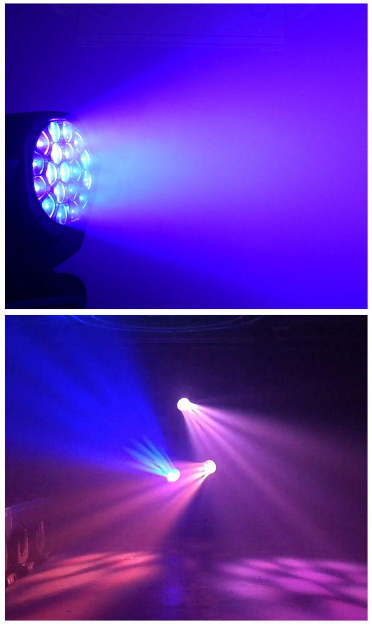 19x15W Bee Eye Spectacle Moving Head Light RGBW LED Showstopper for Event Decorations