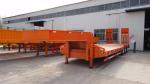 CCC Tri Axle Truck Semi Trailers 60t Low Bed Trailer Transport Heavy Equipment