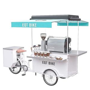 Quality Multifunction Mobile Food scooter , Custom Coffee Cart 150KG Load Capacity wholesale