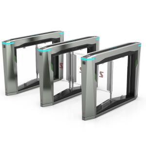 Quality 304 Stainless Steel Safe Entry Swing Barrier Turnstile Anti Reverse Intrusion wholesale