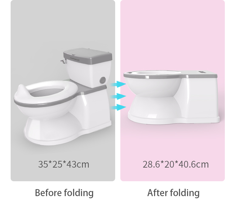 Pink Eco Friendly Baby Training Potty Seat with Custom Logo for Training