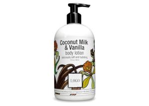 Quality Nourishing Skin Care Body Lotion , Moisturizing Refreshing Coconut Body Lotion wholesale