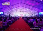 1000 People Waterproof Outdoor Party Tents With Aluminum Alloy 6061 / T6 Frame