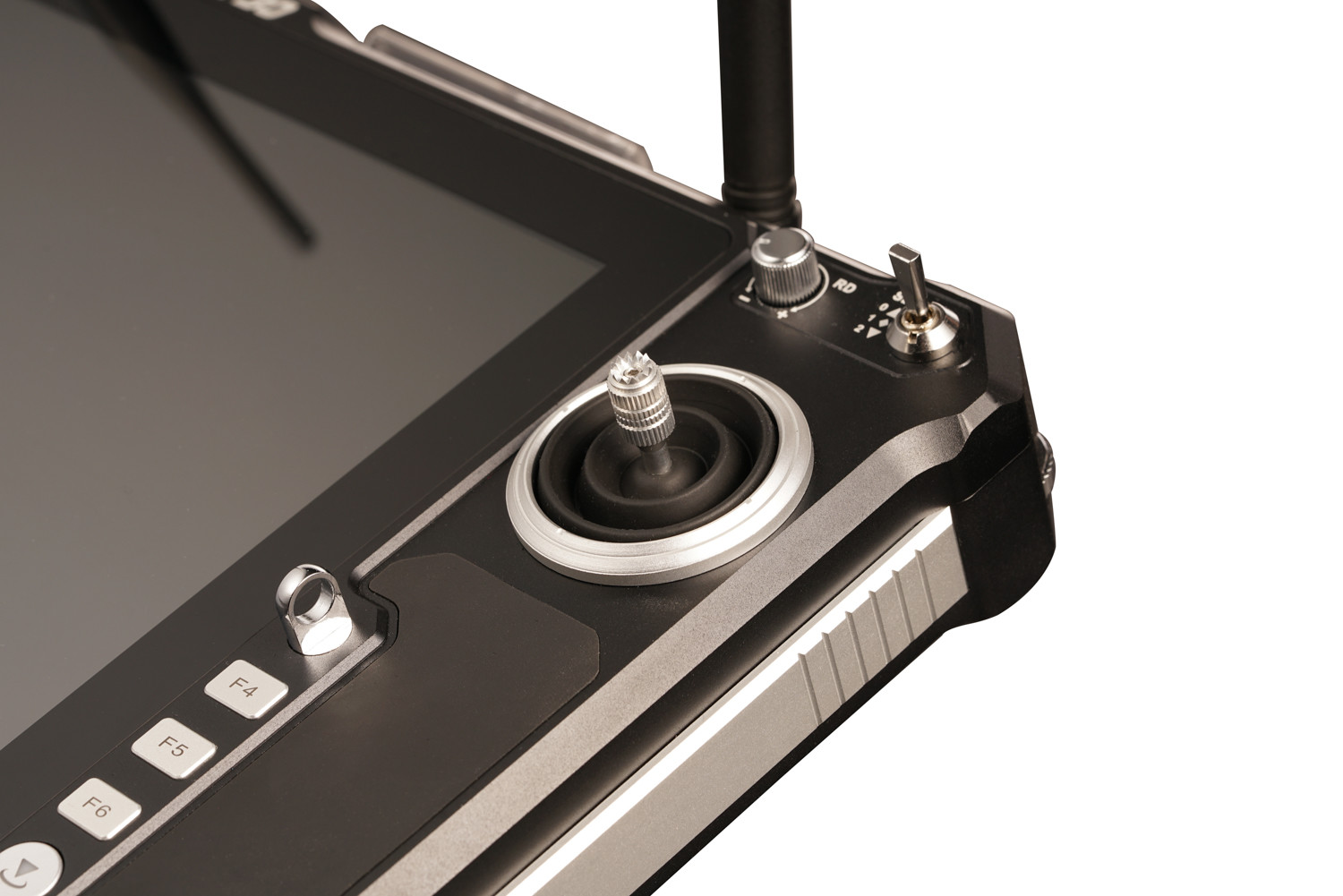 T30 all-in-one hand-held GCS is perfectly suitable for suicide and FPV drones with high brightness FHD touch screen