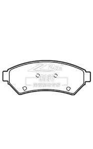 Quality Buick Firstland Disc Brake Pad Set Ceramic D1075 88964099 Front Brake Pad Replacement wholesale