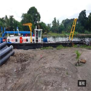 Quality 20 Inch Sand Mining Machinery 25m Gold Mining Dredger Pond Dredging Equipment wholesale