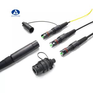 Quality IP67 Waterproof Fiber Optic Connector , Singlemode FTTA Pigtail Jumper Wire wholesale